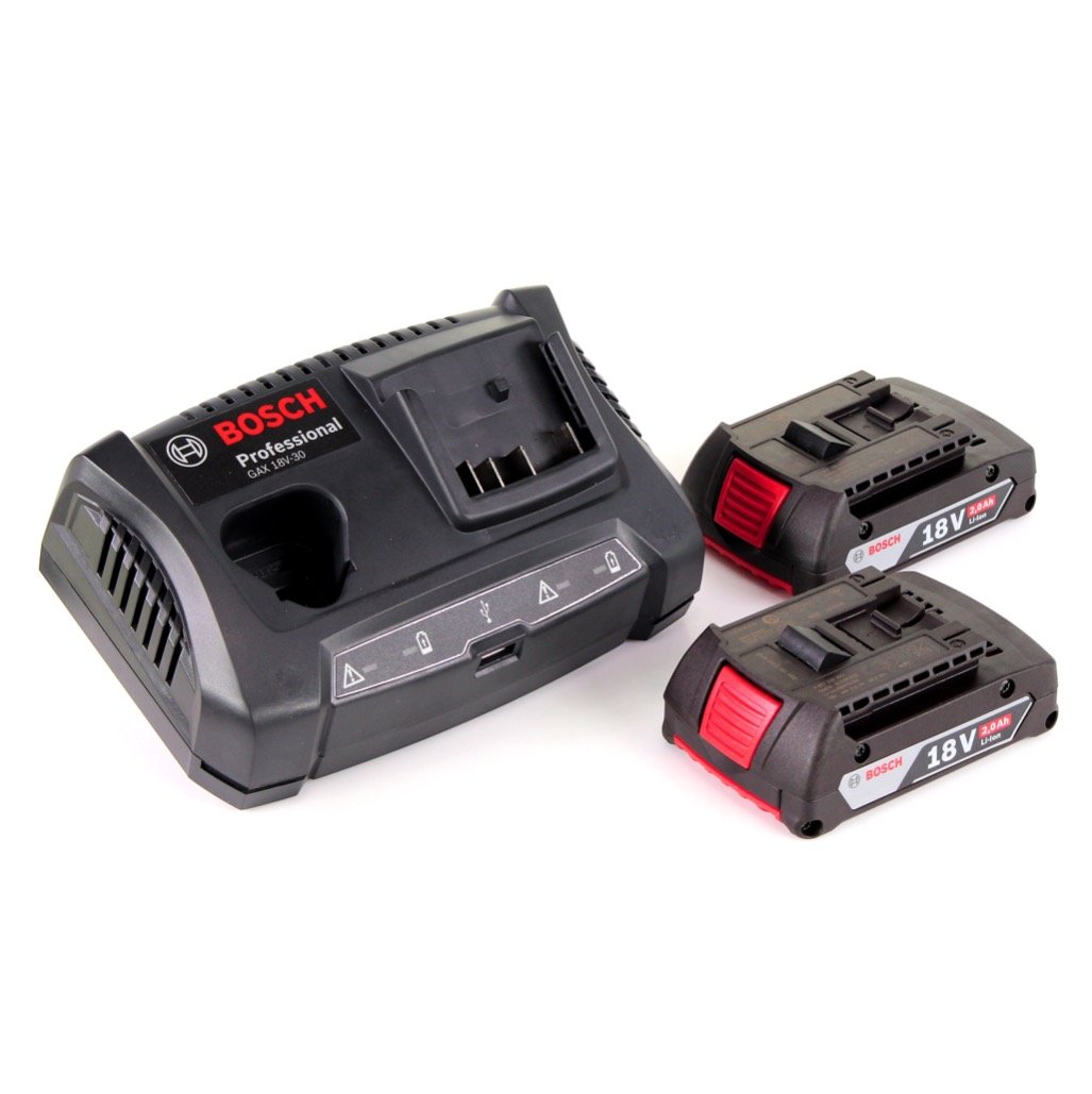 Bosch GSB 18V-21 perceuse percussion 18V 2x2Ah L-Boxx