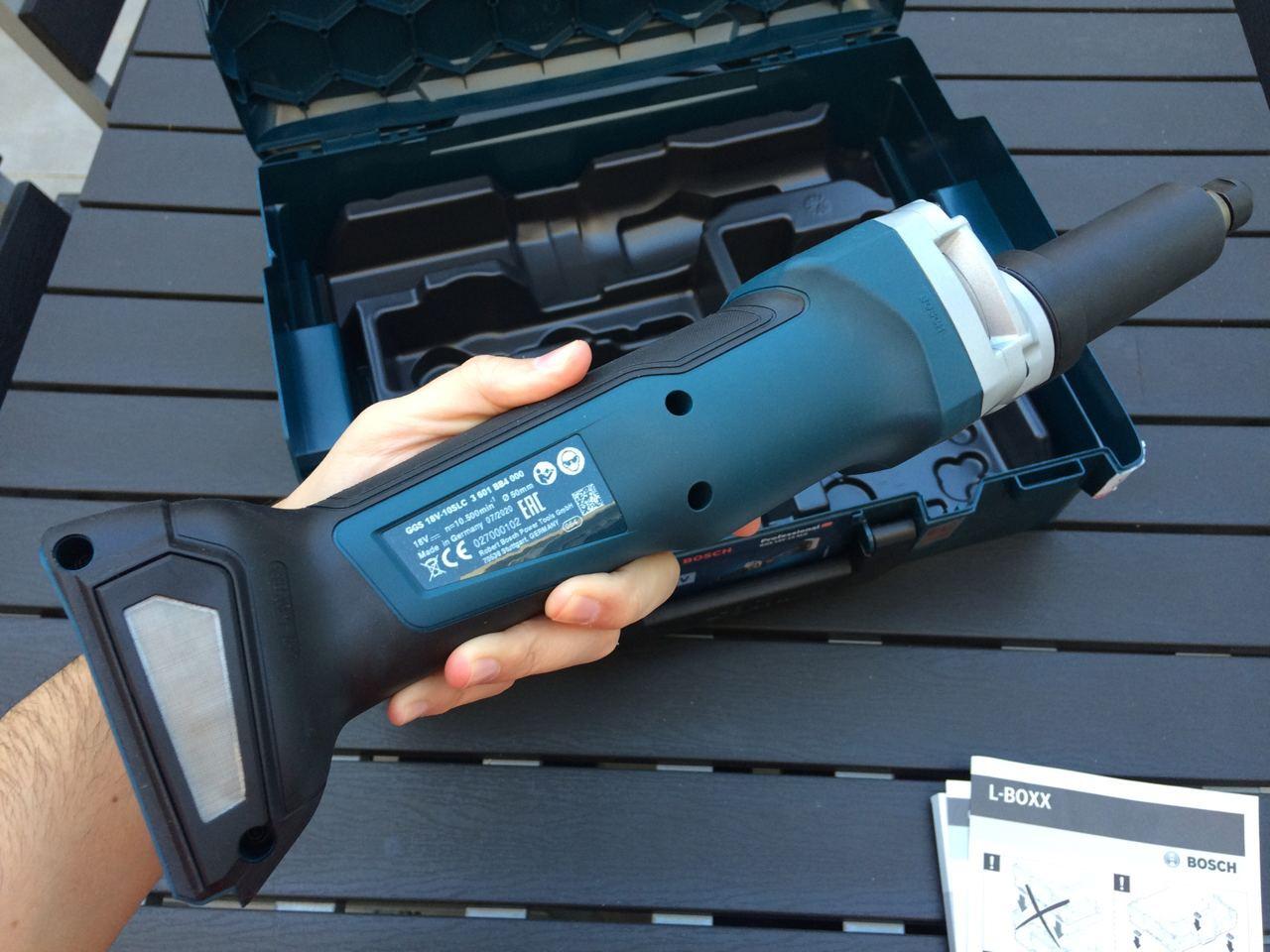 Bosch GGS 18V-10 SLC Meuleuse droite 18V carton