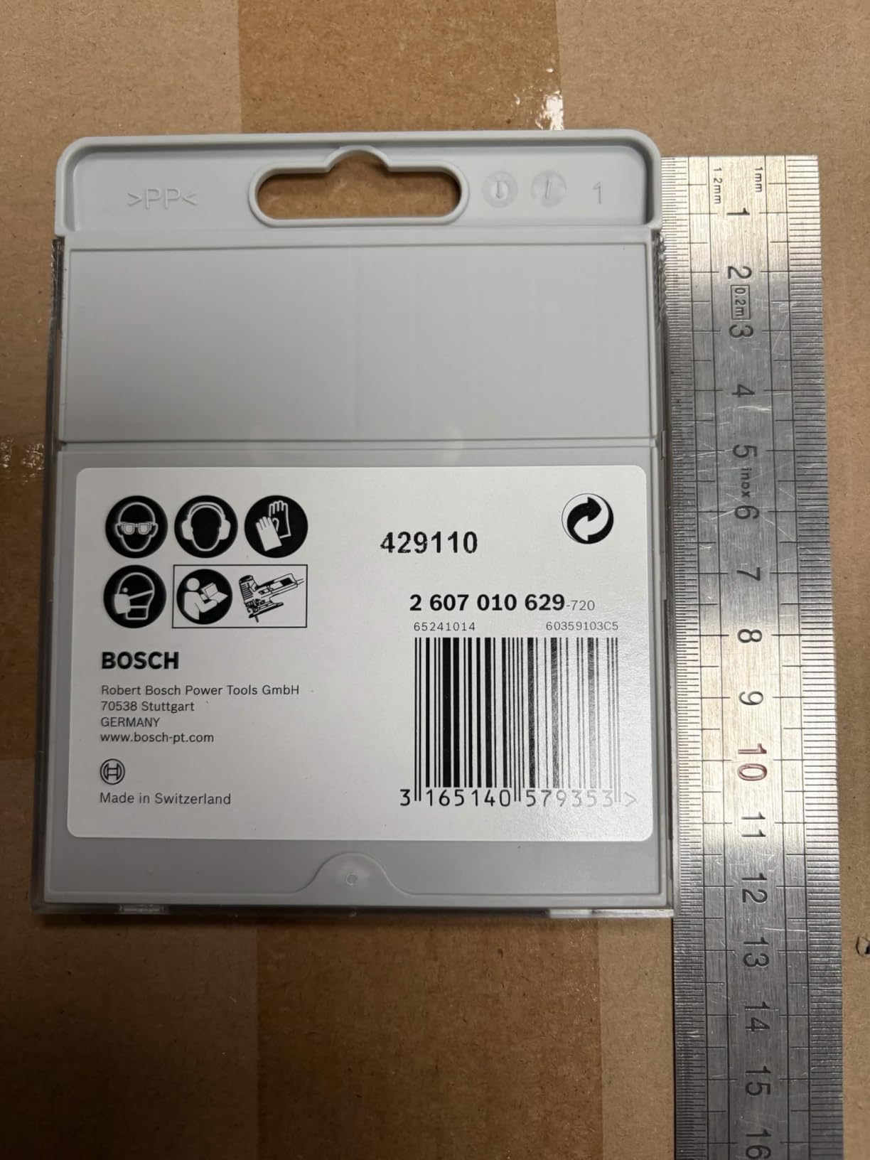 Bosch Kit 10 Lames Scie Sauteuse Bois T 119 / T 111 C