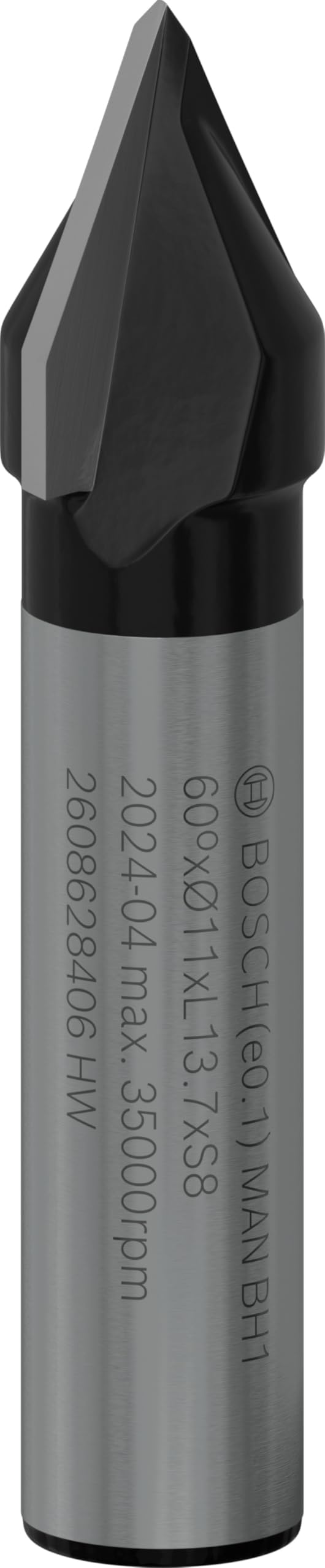 Bosch PRO fraise à rainurer en V 11 mm queue 8 mm