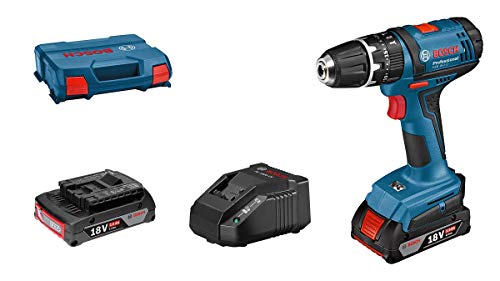 Bosch Professional GSB 18-2-LI Perceuse 18V 2x2Ah