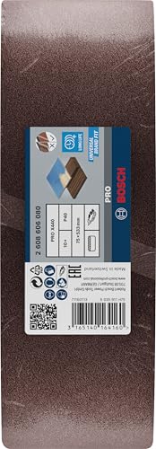 Bosch Feuilles abrasives 75x533 mm grain 40 lot 10