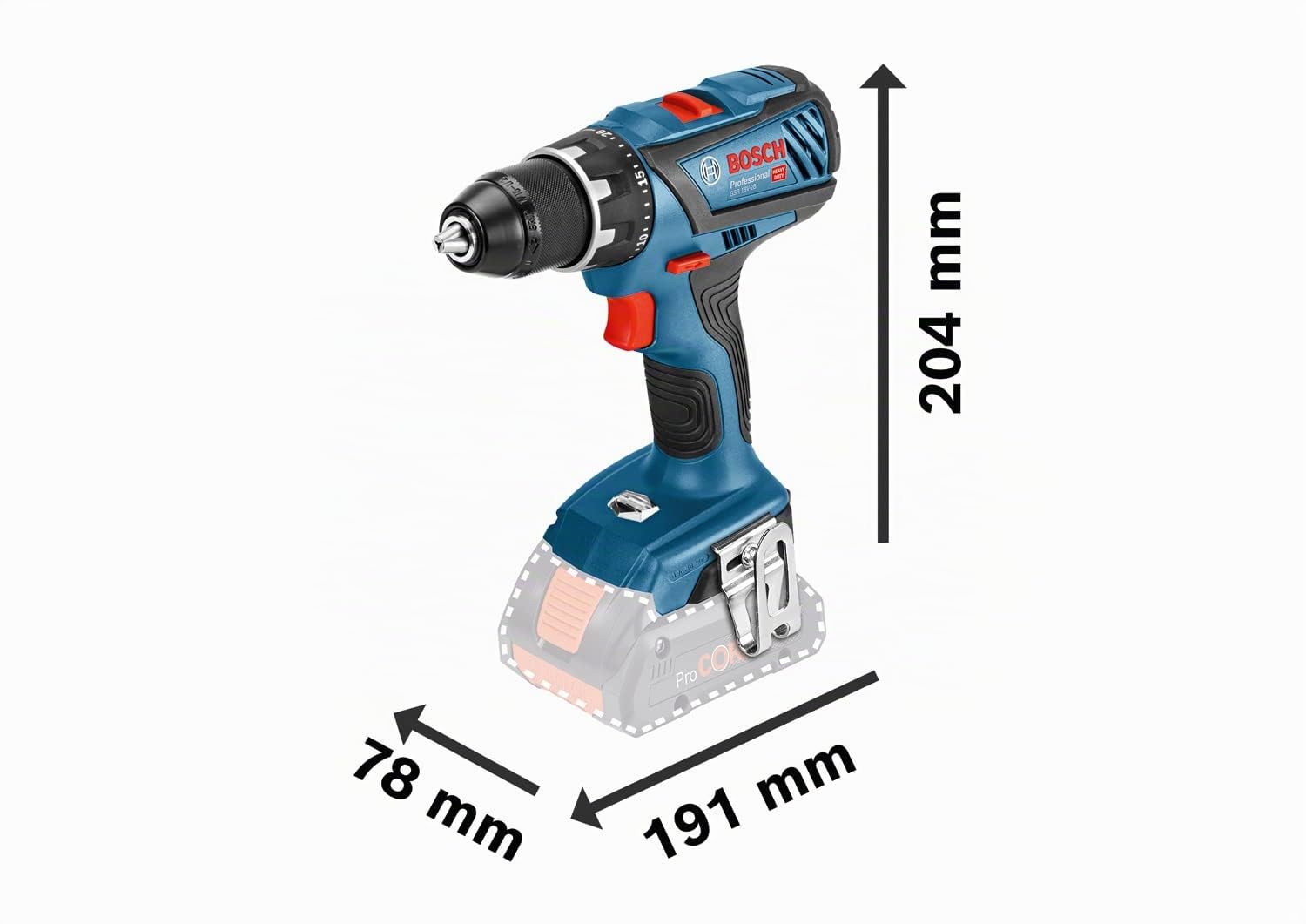 Bosch GSR 18V-28 perceuse-visseuse 18V 4,0 Ah L-BOXX