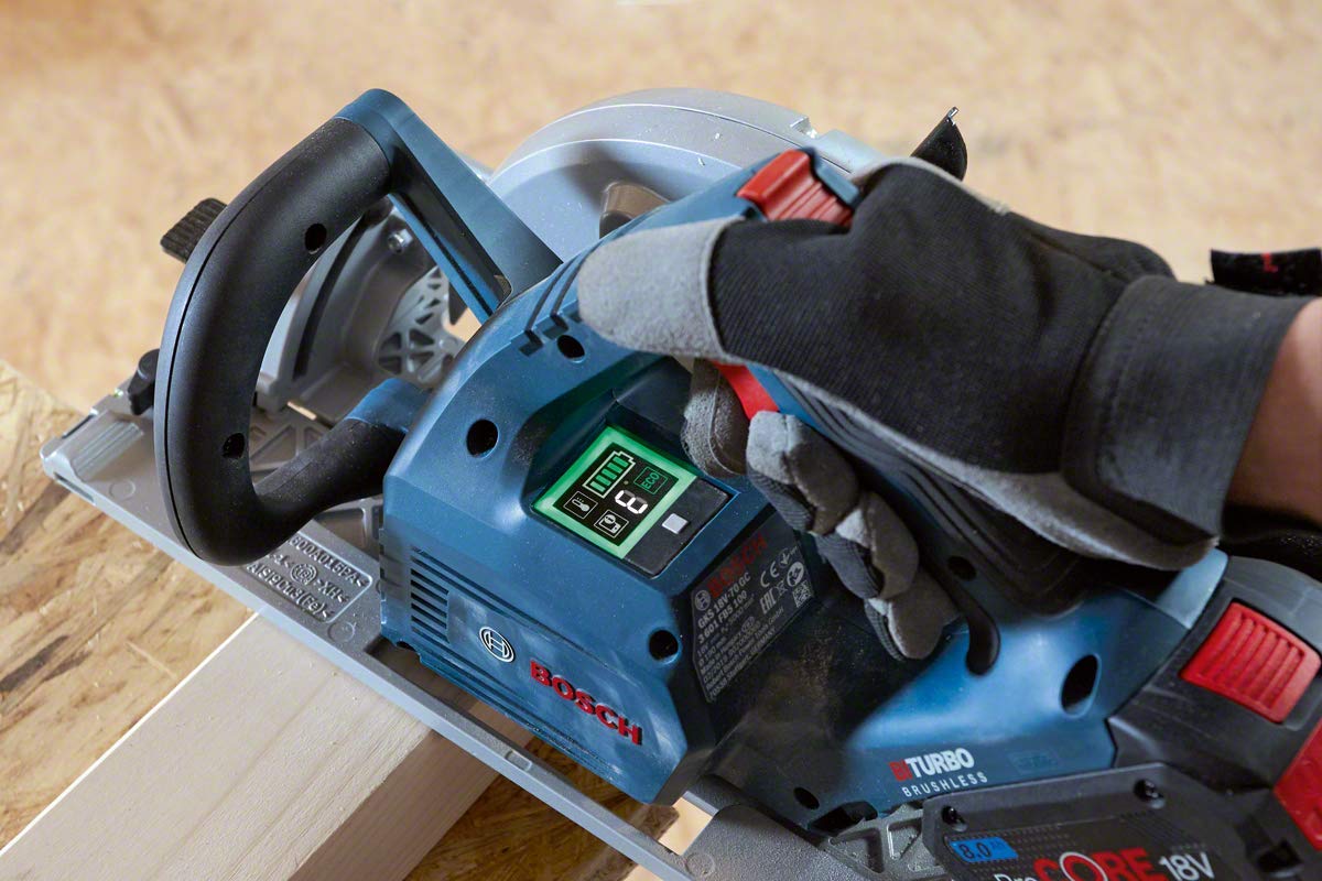 Bosch Scies scie circulaire GKS 18V-68 GC 18V rail L-BOXX