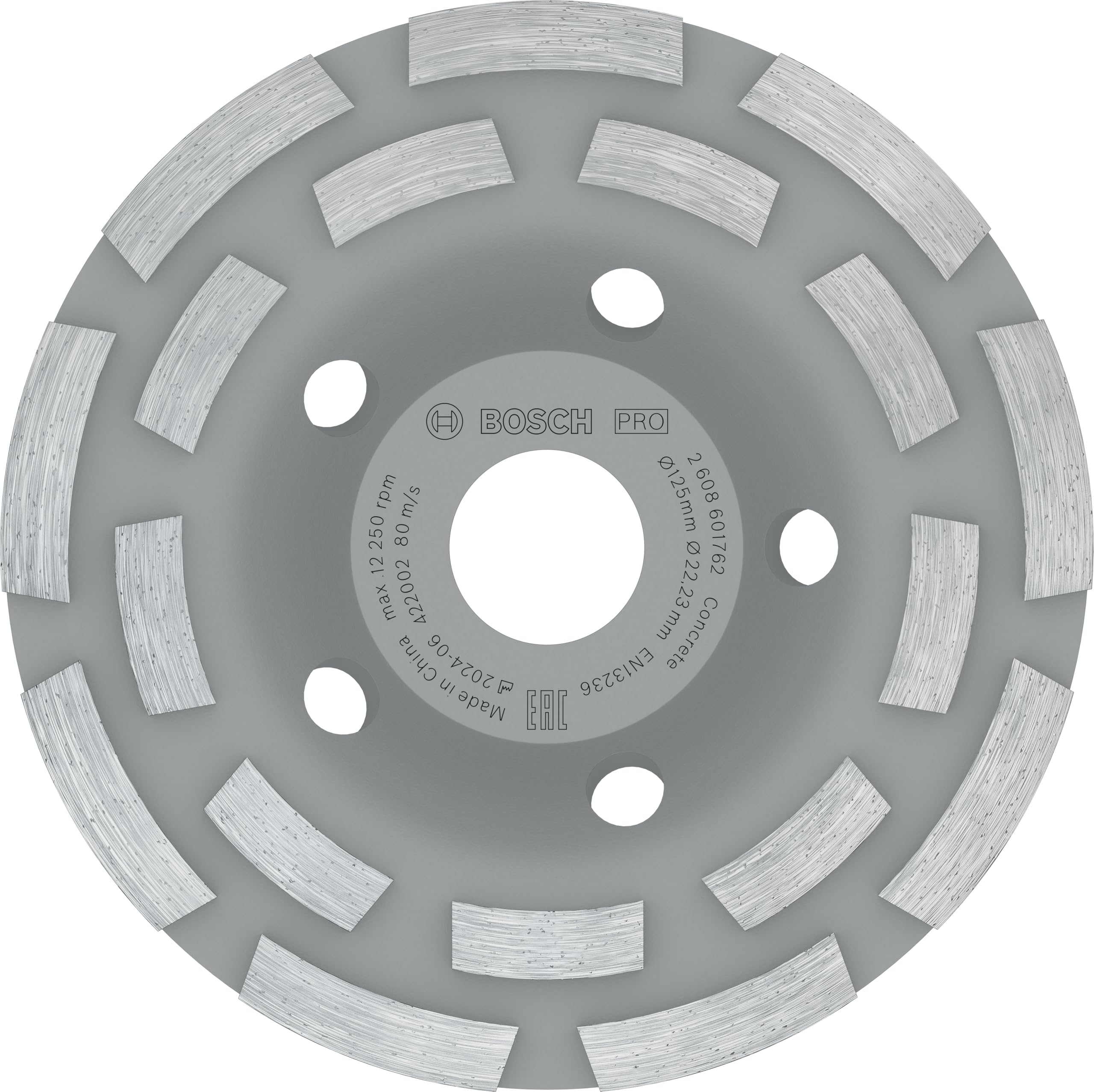 Bosch Meule assiette diamant béton 125 mm