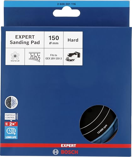 Bosch Expert plateau ponçage multi-trous 150 mm souple