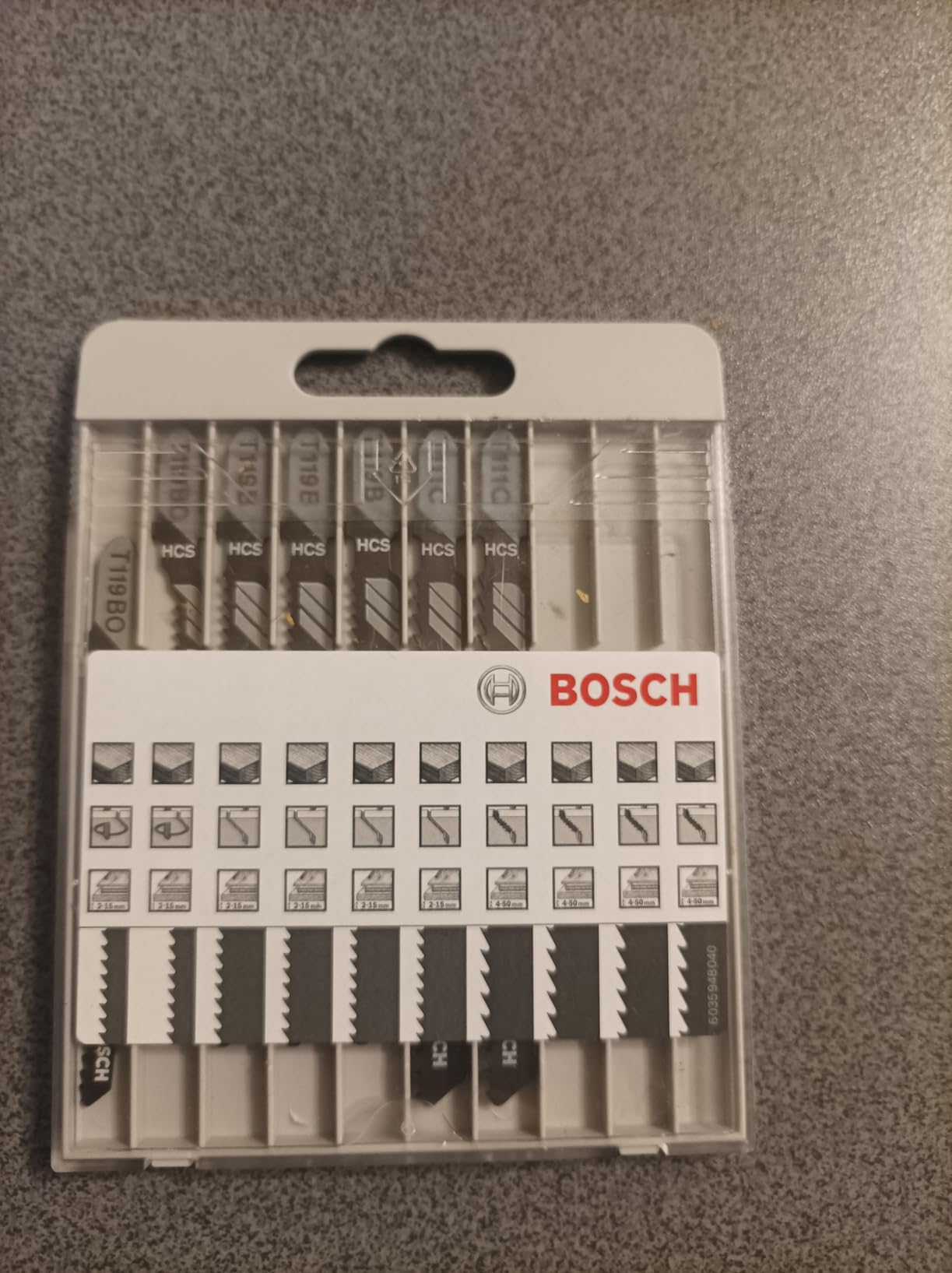 Bosch Kit 10 Lames Scie Sauteuse Bois T 119 / T 111 C