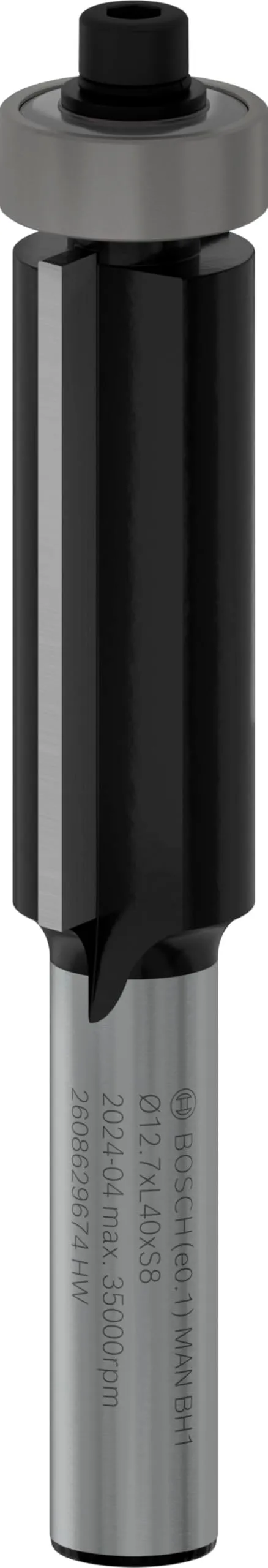 Bosch PRO Fraise à araser roulement 12,7x40mm 8mm