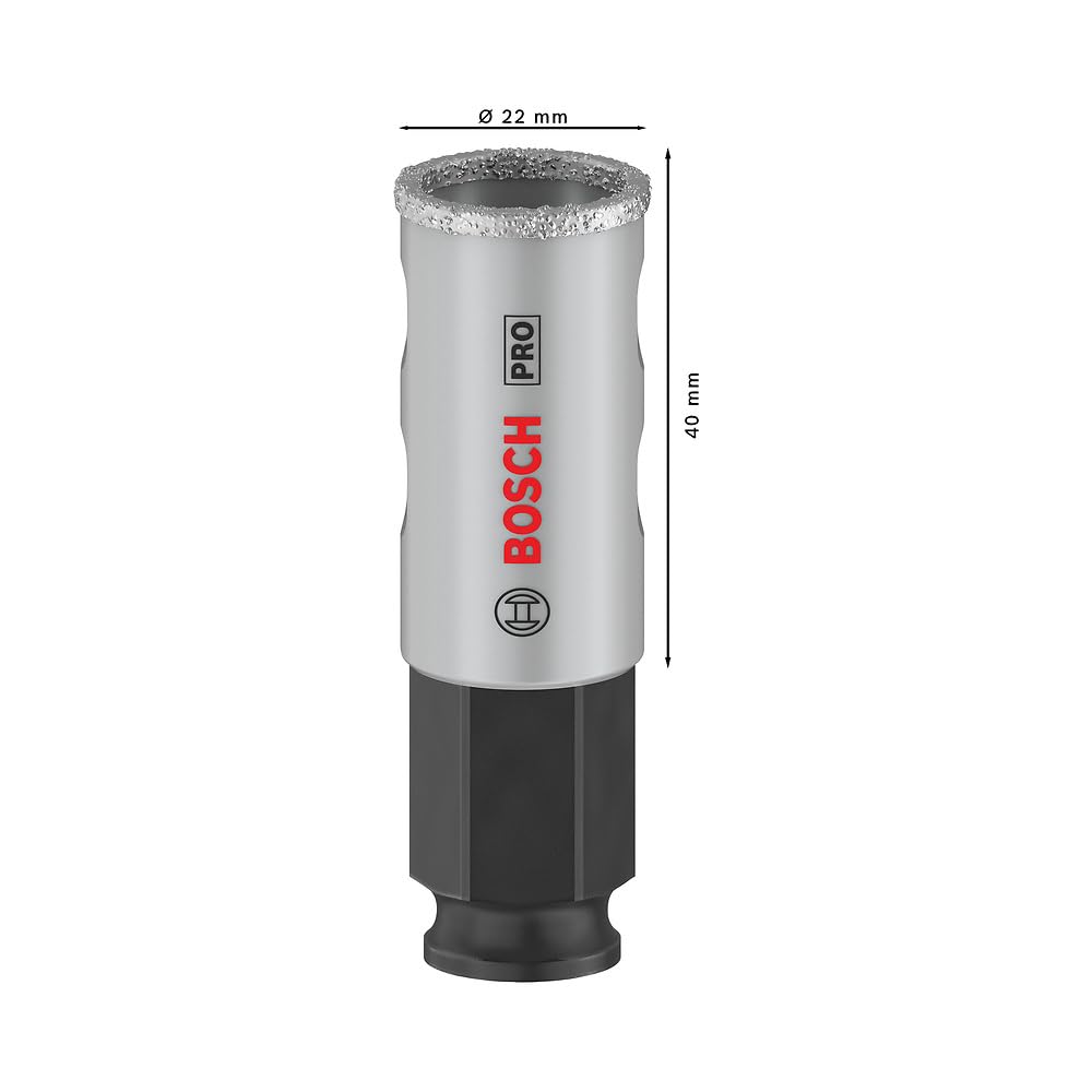 Bosch PRO Tile scie trépan diamant 22 mm carrelage