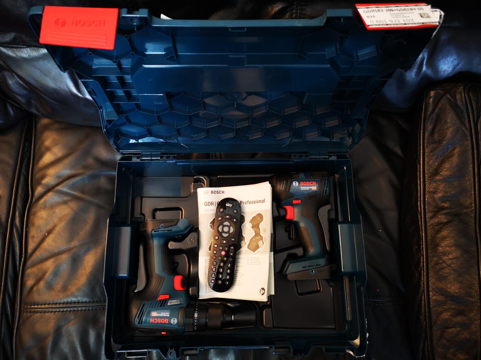 Bosch GDR 18V-200 + GSB 18V-55 coffret L-BOXX sans batterie