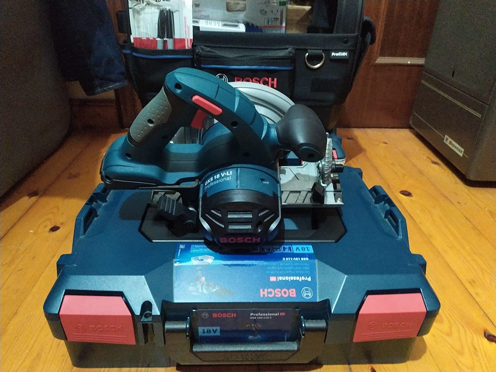 Bosch GKS 18V-LI scie circulaire sans fil solo L-BOXX