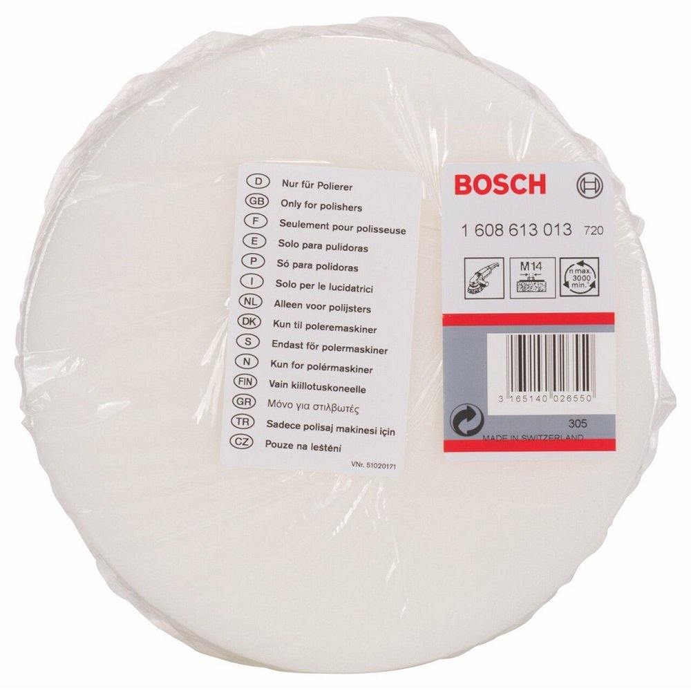 Bosch Éponge à polir M14 160 mm polisseuse