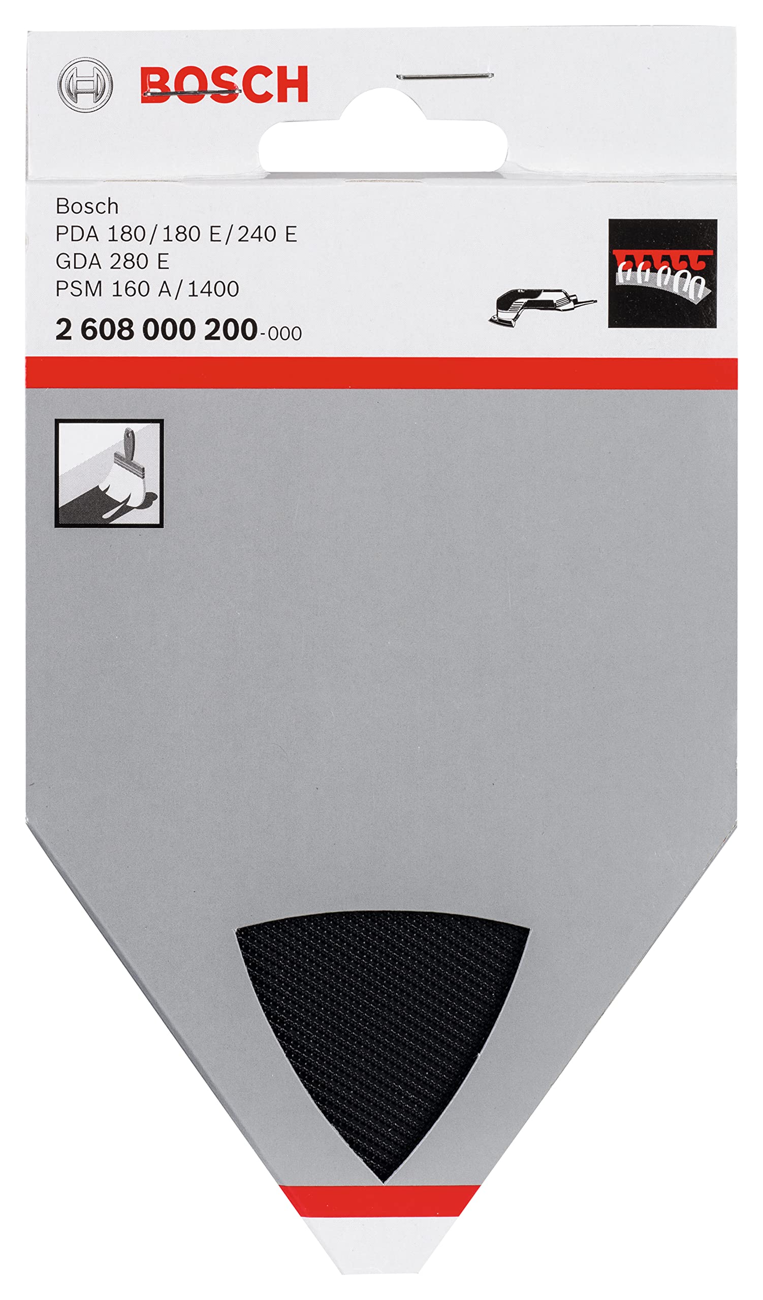 Bosch Abrasifs plateau de ponçage ponceuse vibrante auto-agrippant