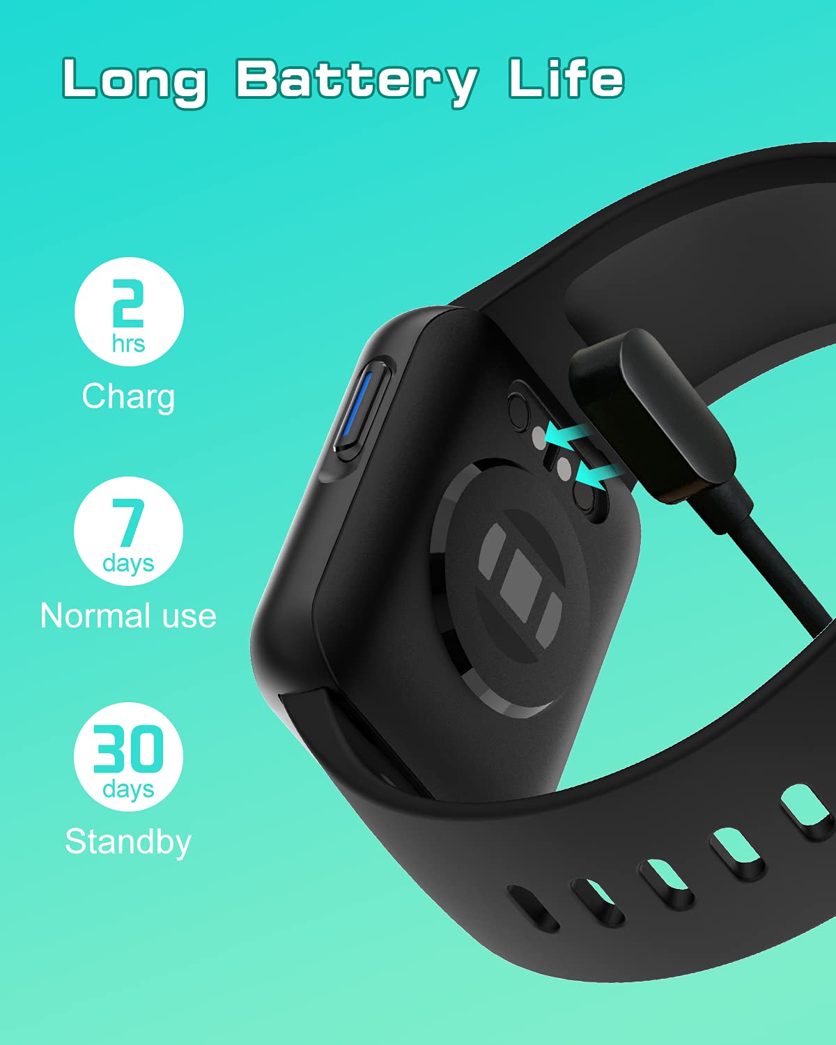 GRV montre connectée sport cardio oxymètre IP68