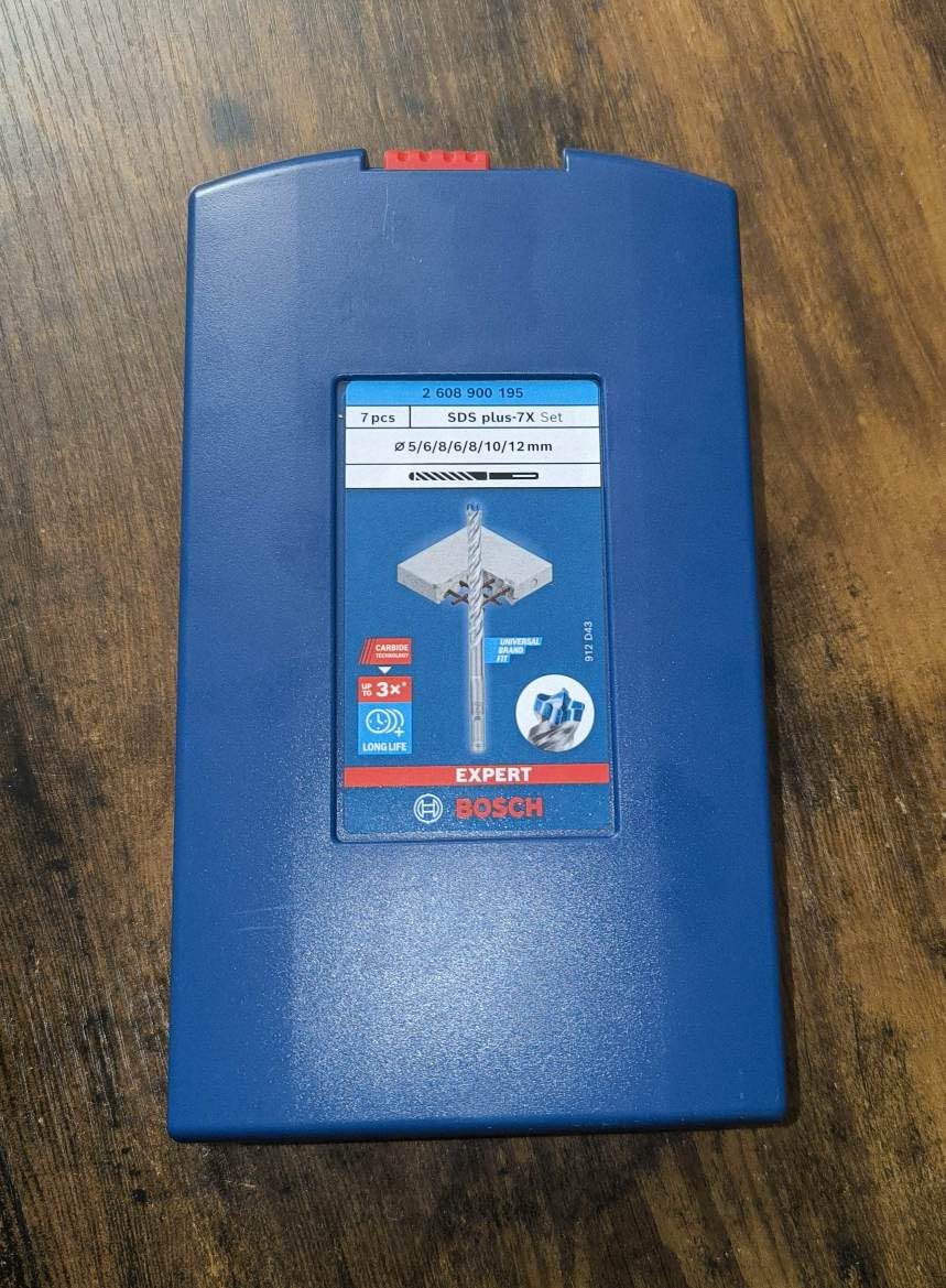 Bosch Expert SDS Plus-7X coffret 7 forets béton 5-12 mm