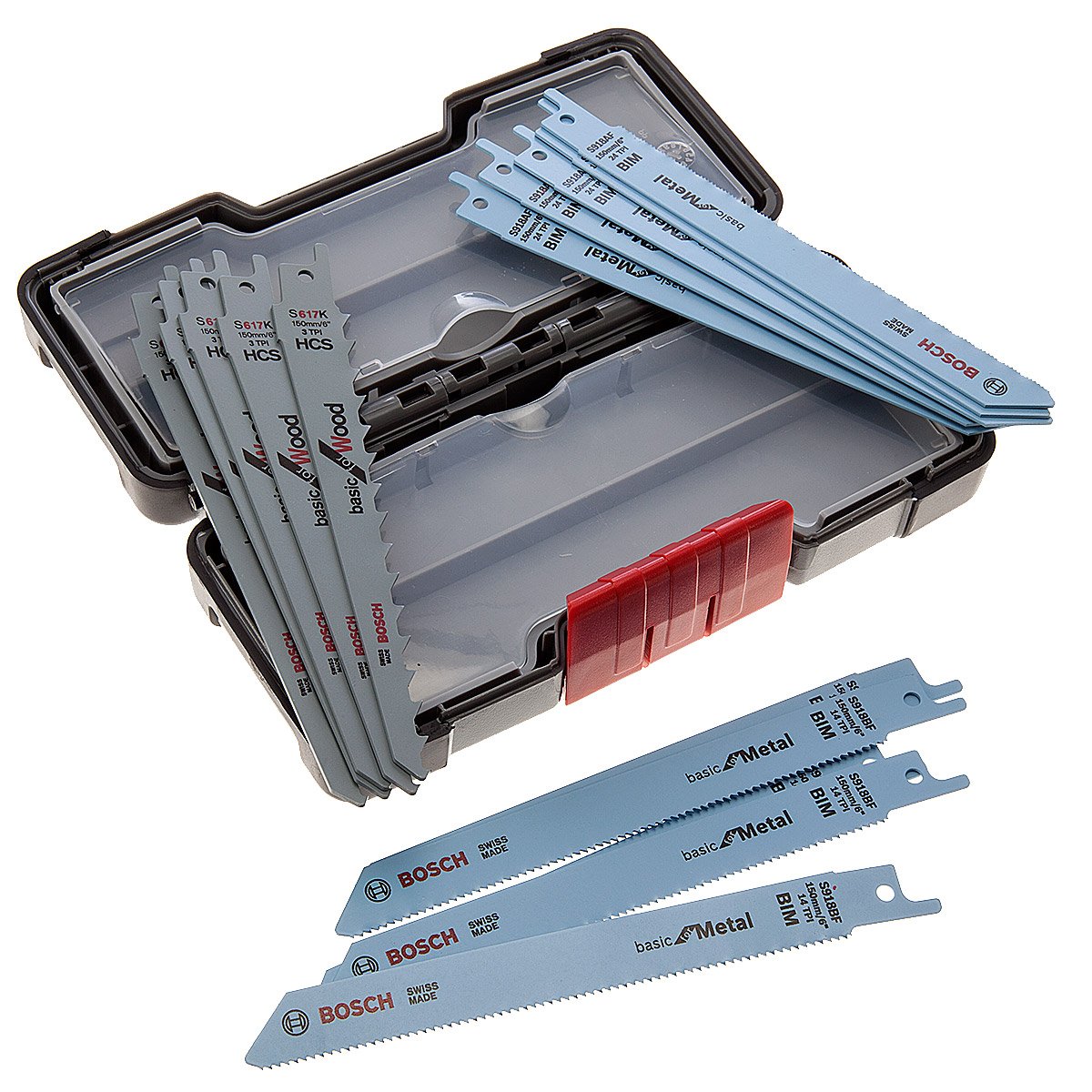 Bosch GSA 1100 E scie sabre 1100W + 15 lames