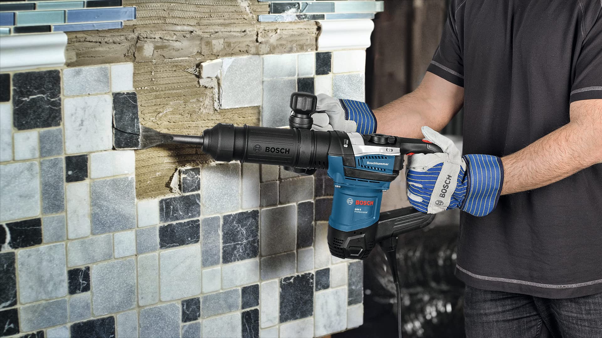 Bosch Pro Burin Carrelages SDS plus-5C Plat