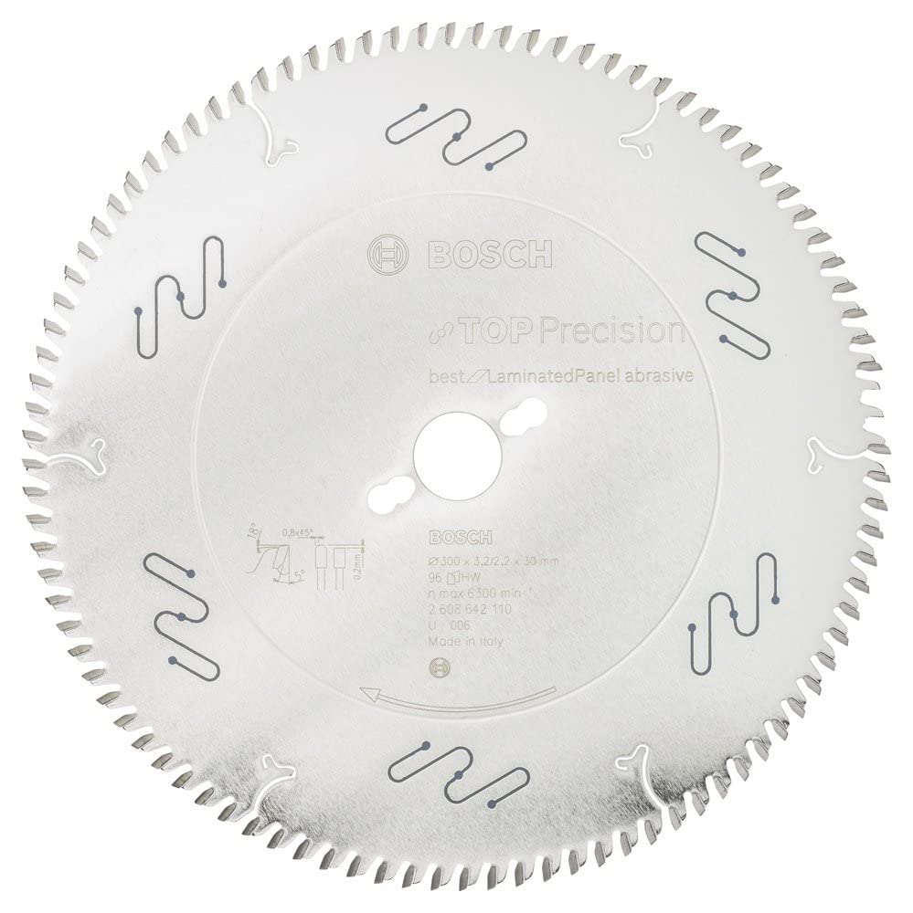 Bosch Lame scie circulaire 250x30 mm 80 dents stratifié