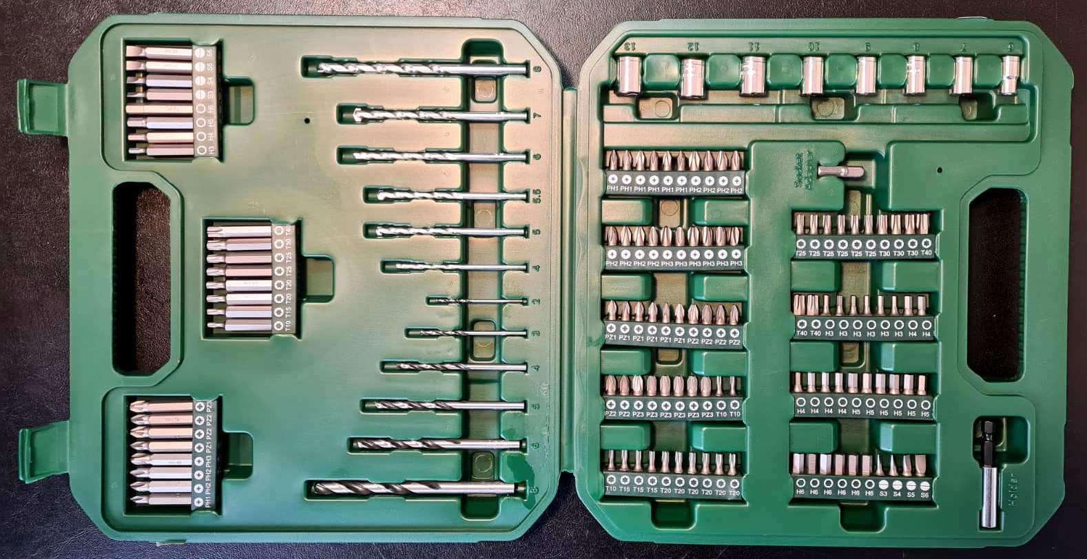 Bosch Sets combinés Grand 136 pièces coffret perçage vissage