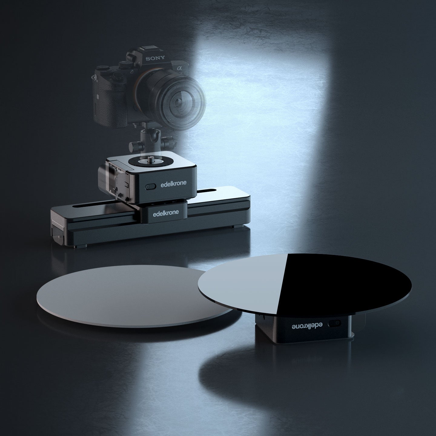 Edelkrone PackShot GO bundle vidéo produit motorisé