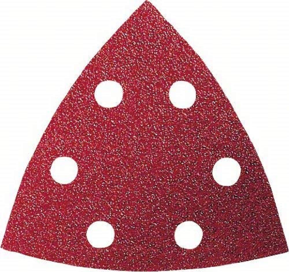 Bosch Set 10 feuilles abrasives delta 93 mm bois