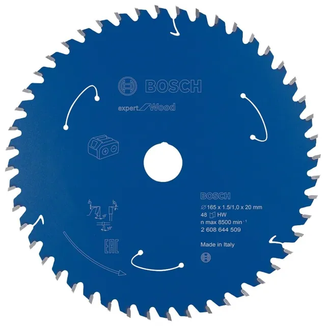 Bosch Expert for Wood lame scie circulaire 165 mm 48 dents
