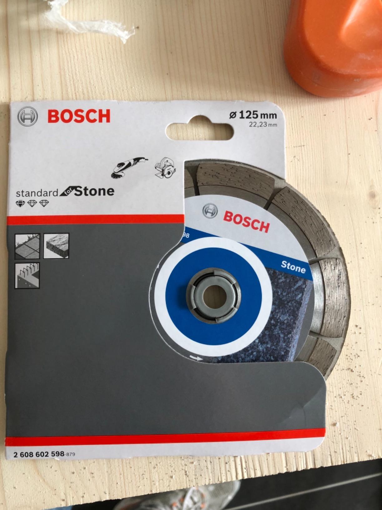 Bosch Standard for Stone disque diamant pierre 125 mm