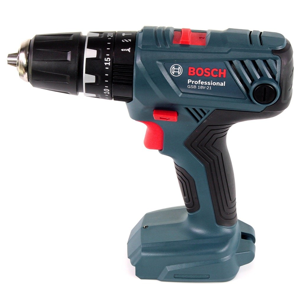Bosch GSB 18V-21 perceuse percussion 18V 2x2Ah L-Boxx