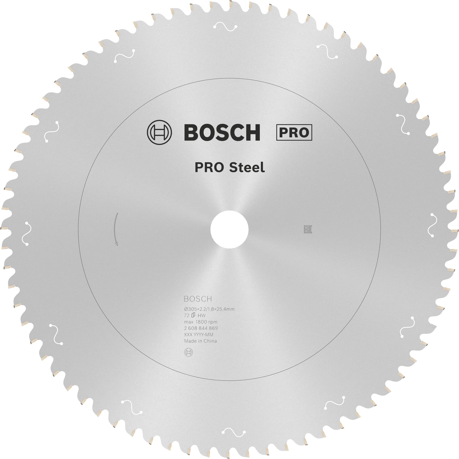 Bosch PRO Steel lame circulaire acier Ø305 mm 60 dents