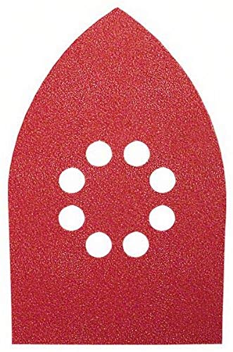 Bosch feuilles abrasives ponceuse multi 100x170 grain 80 lot 5