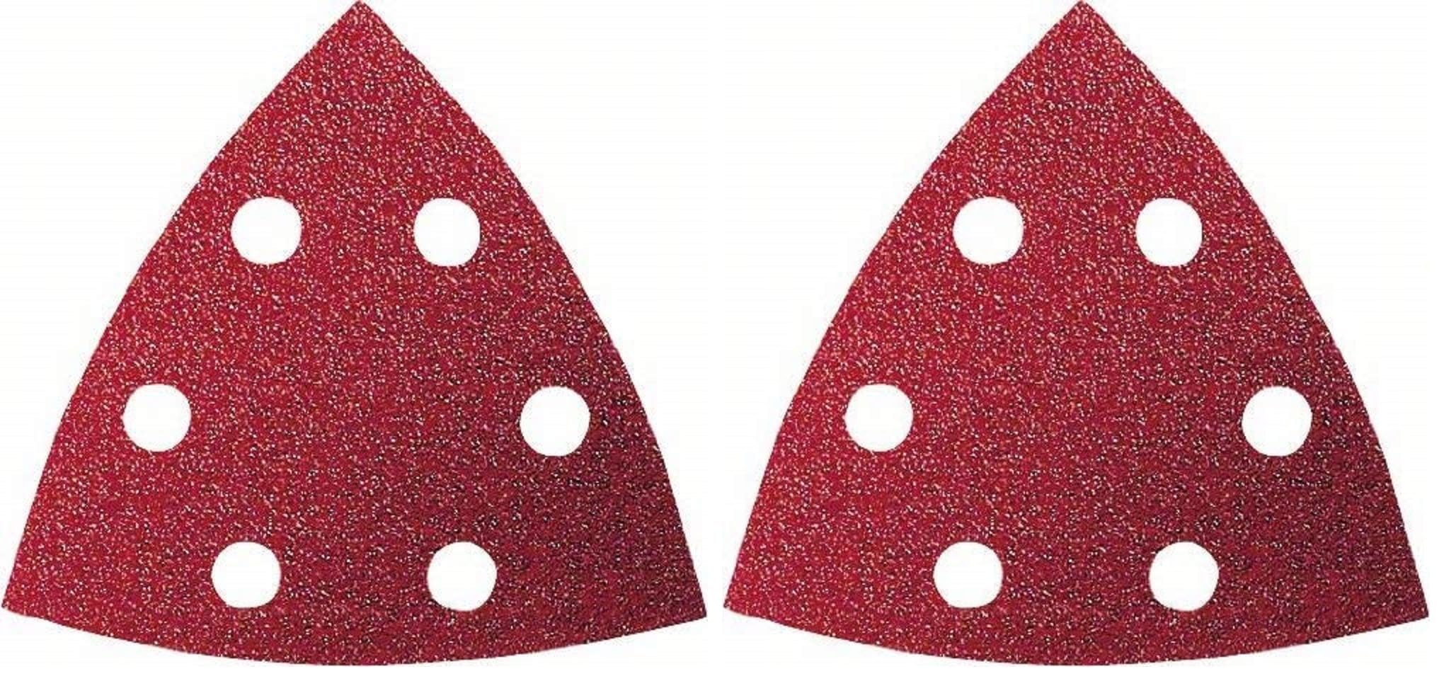 Bosch Set 10 feuilles abrasives delta 93 mm bois
