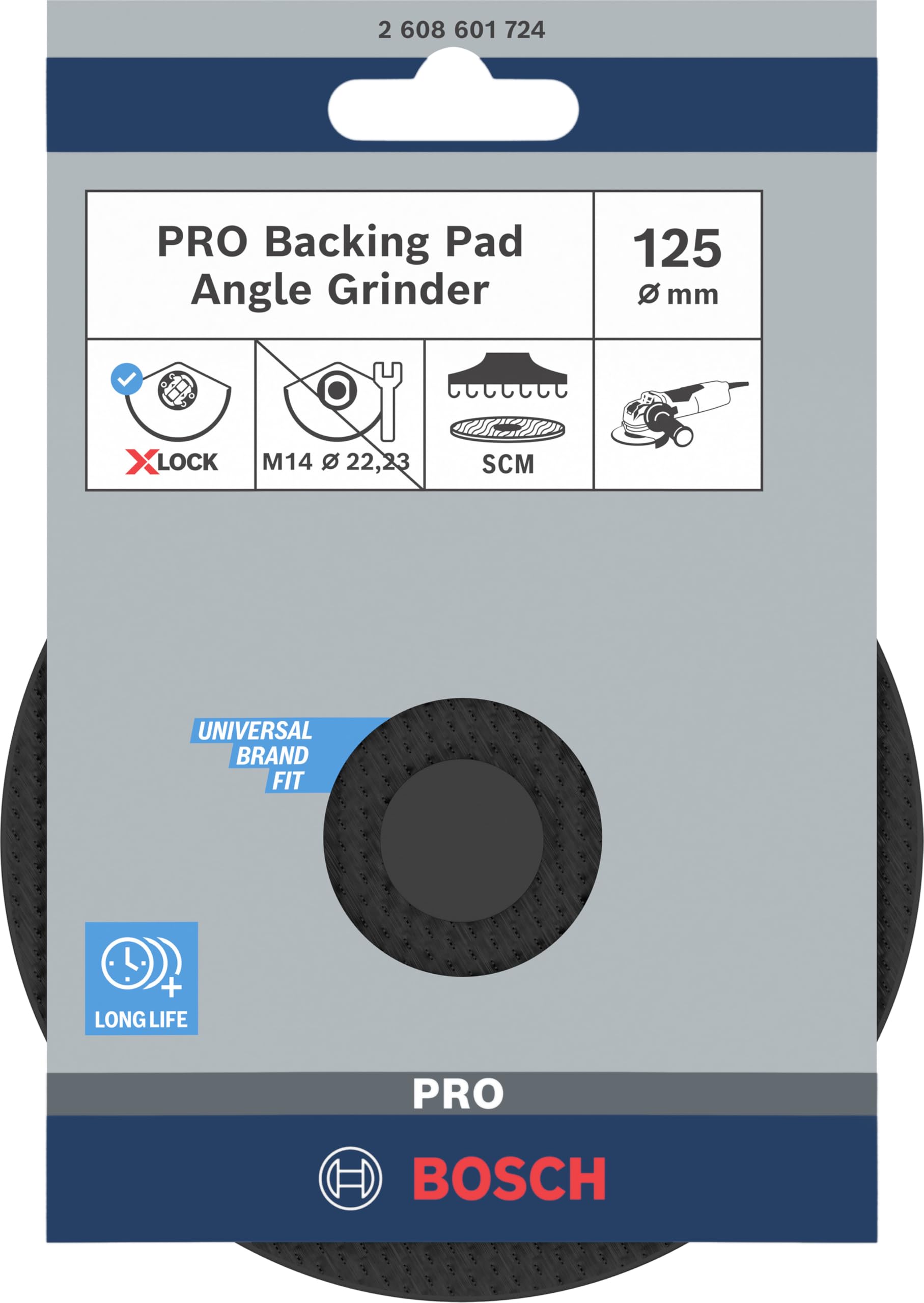 Bosch 2608601724 plateau ponçage X-LOCK Ø 125 mm