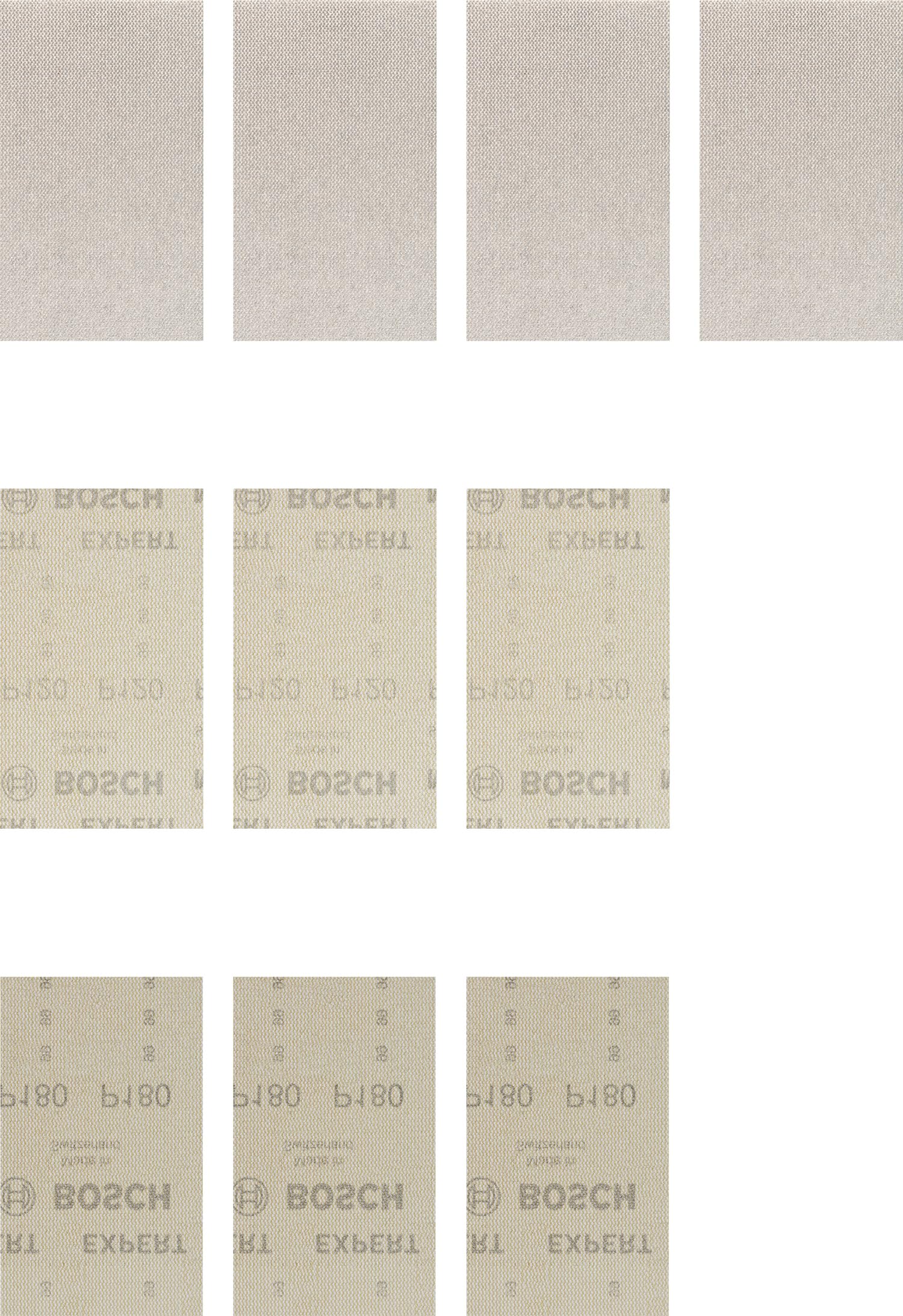 Bosch Expert M480 abrasif 80x133 mm set 10 pcs multi-grains