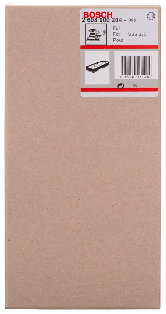 Bosch PRO plateau ponçage 115x230 mm pour GSS 280 A