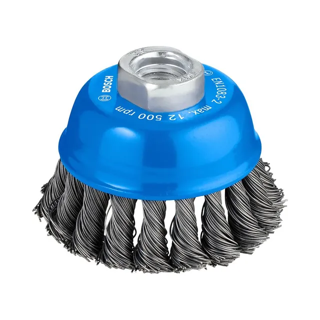 Bosch Pro Steel brosse boisseau acier 75 mm M14