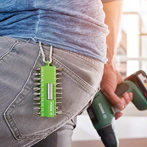 Bosch assortiment embouts vissage 21 pièces vert porte-embout