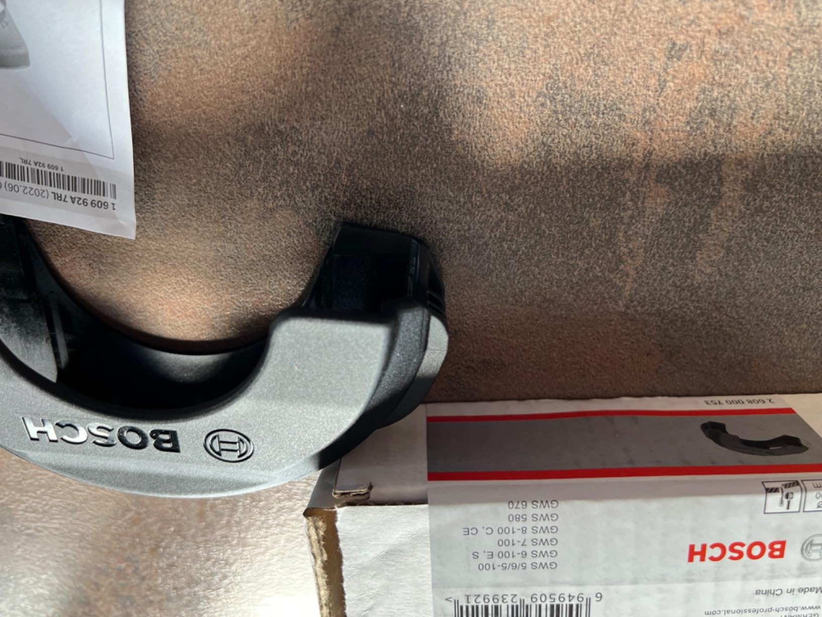Bosch protection combinée capot coupe 100 mm plastique