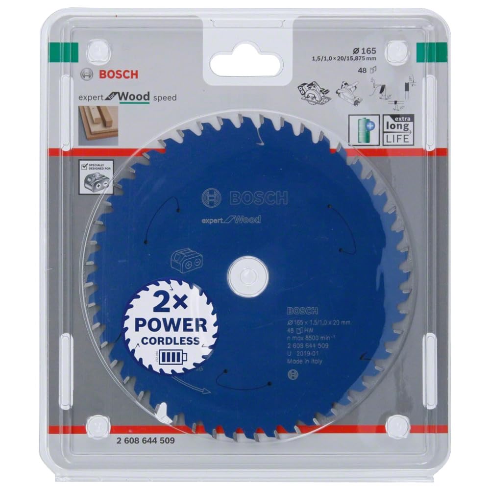 Bosch Expert for Wood lame scie circulaire 165 mm 48 dents
