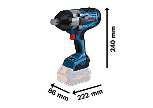 Bosch GDS 18V-1050 H boulonneuse 18V 1050 Nm 2x8,0Ah