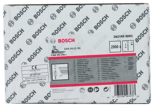 Bosch PRO SN21FH RG Clous en bande 60 mm 4000x tête pleine