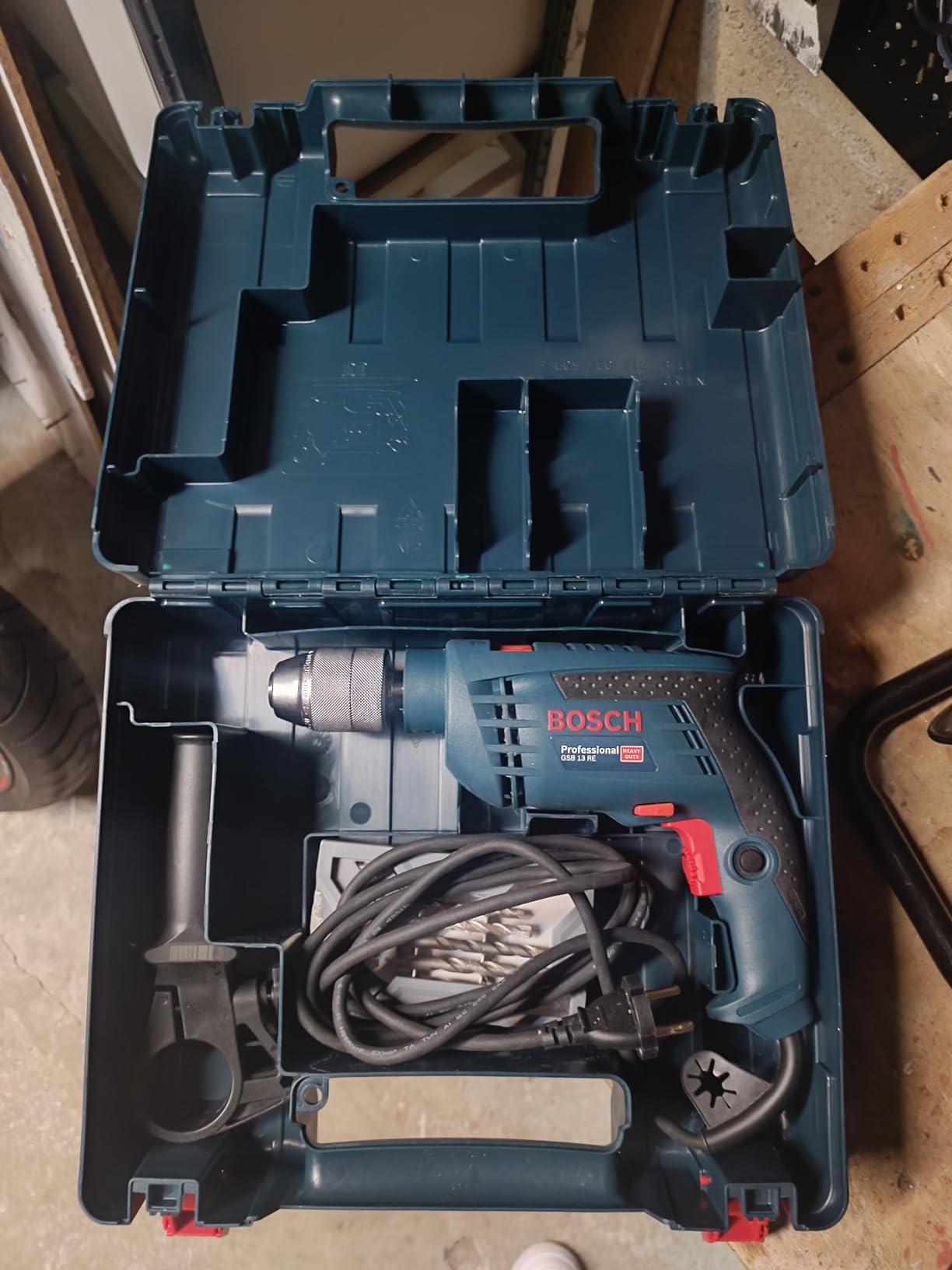 Bosch Valise transport 445x370x115 plastique bleu