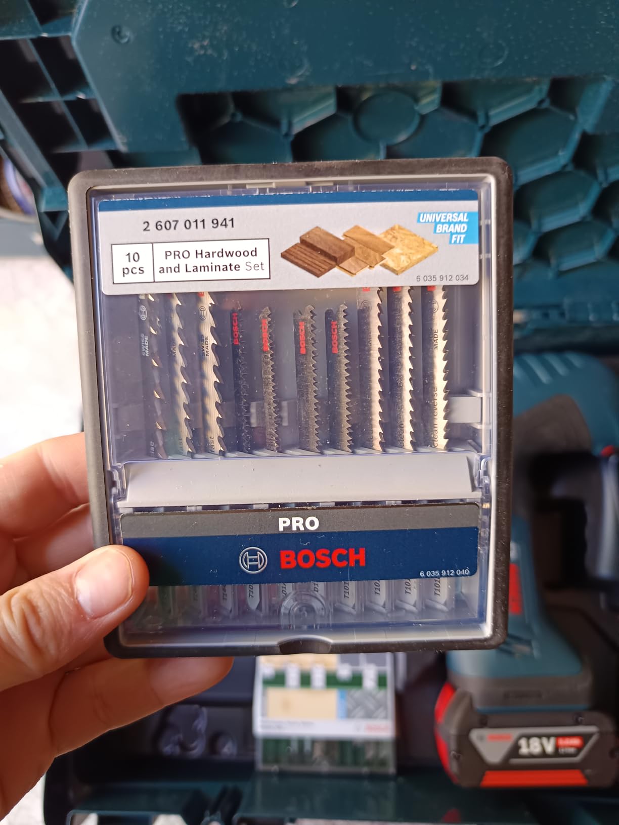 Bosch PRO Hardwood coffret lames scie sauteuse 83 mm lot 10