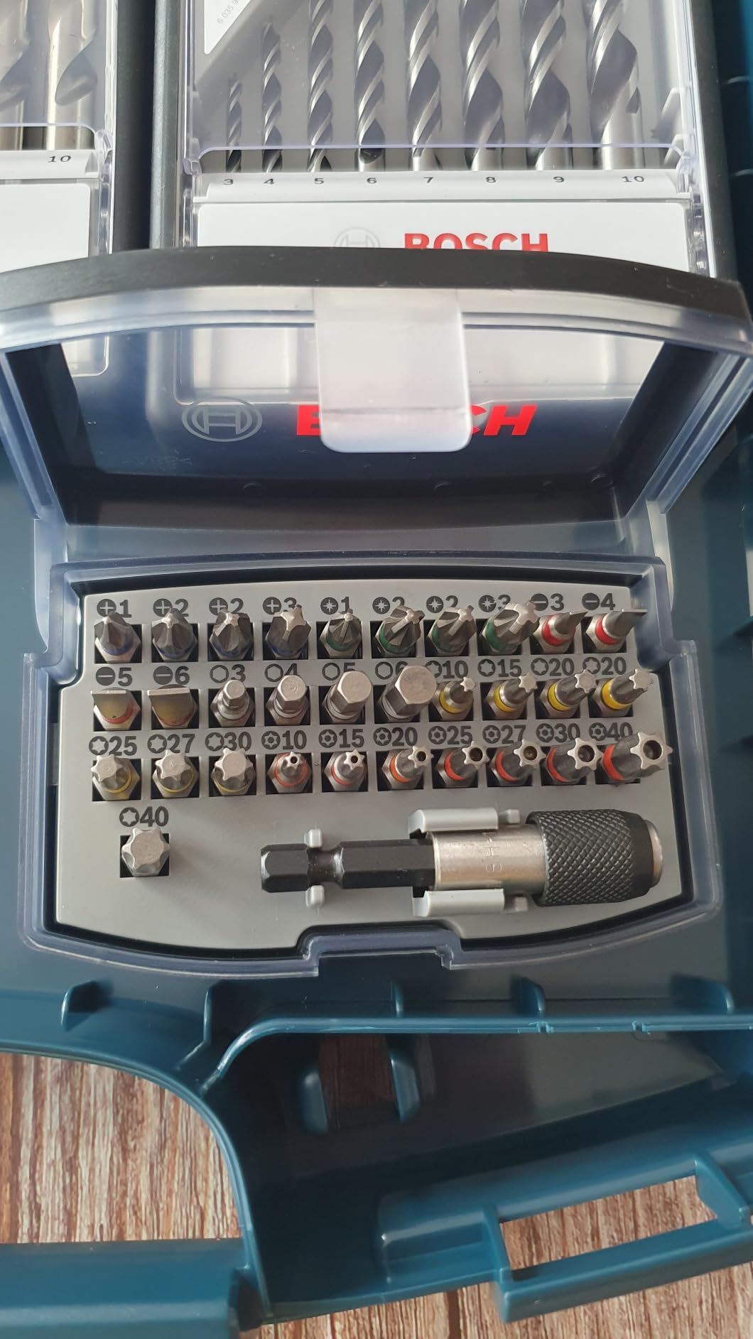 Bosch Robust CYL-9 assortiment forets + embouts L-BOXX