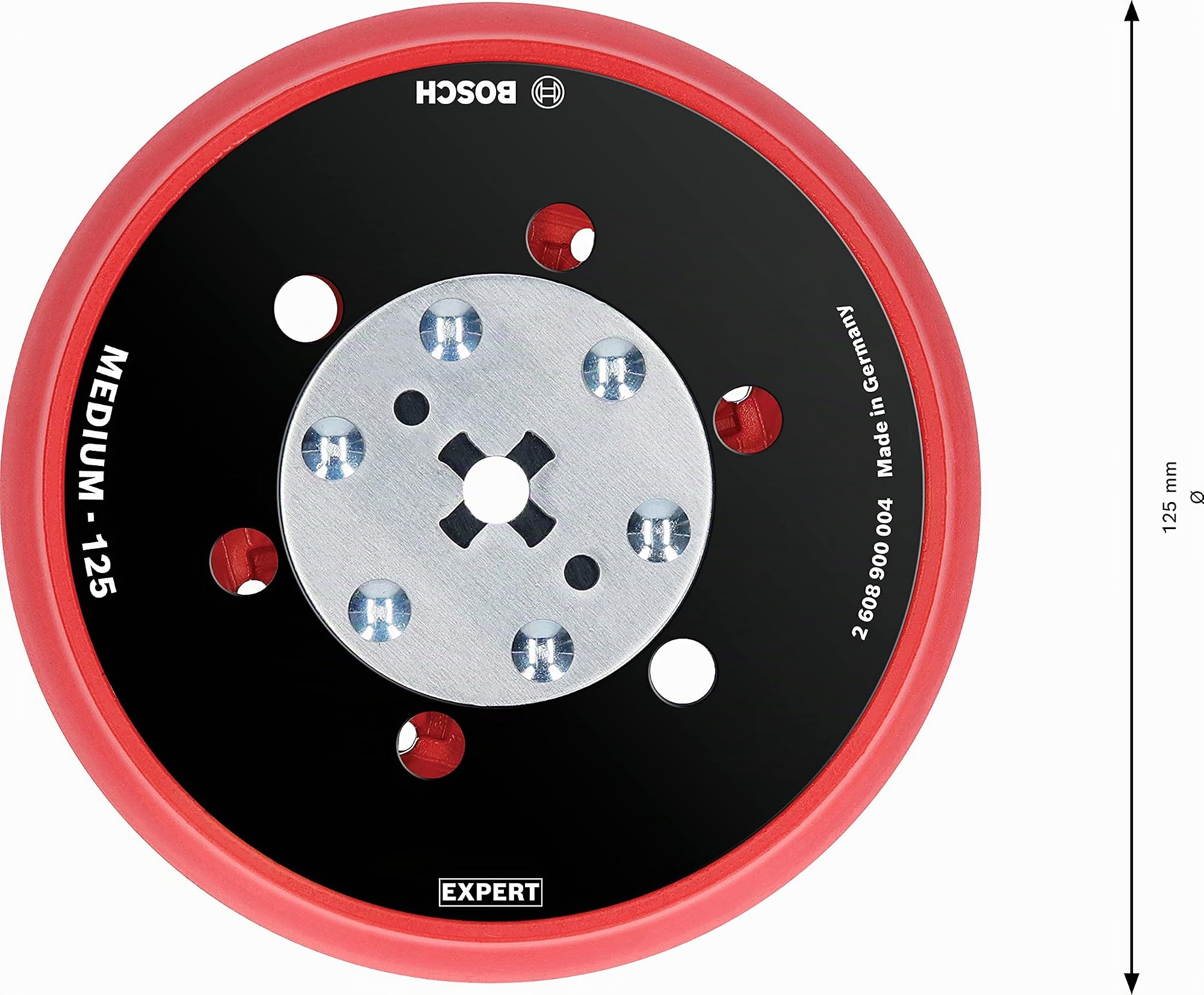 Bosch EXPERT plateau ponçage 125mm souple universel