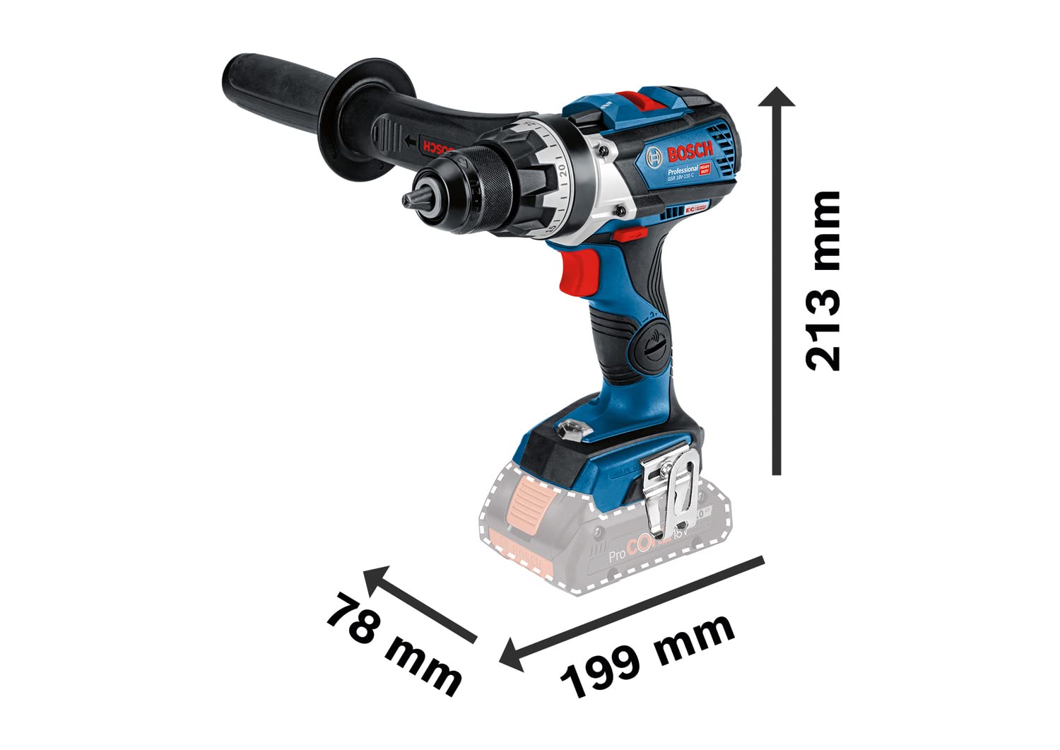 Bosch GSR 18V-110 C perceuse-visseuse 18V kit L-BOXX
