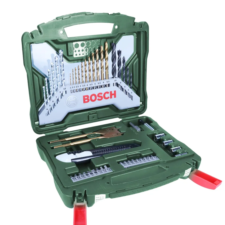 Bosch X-Line coffret forets embouts 50 pièces titane