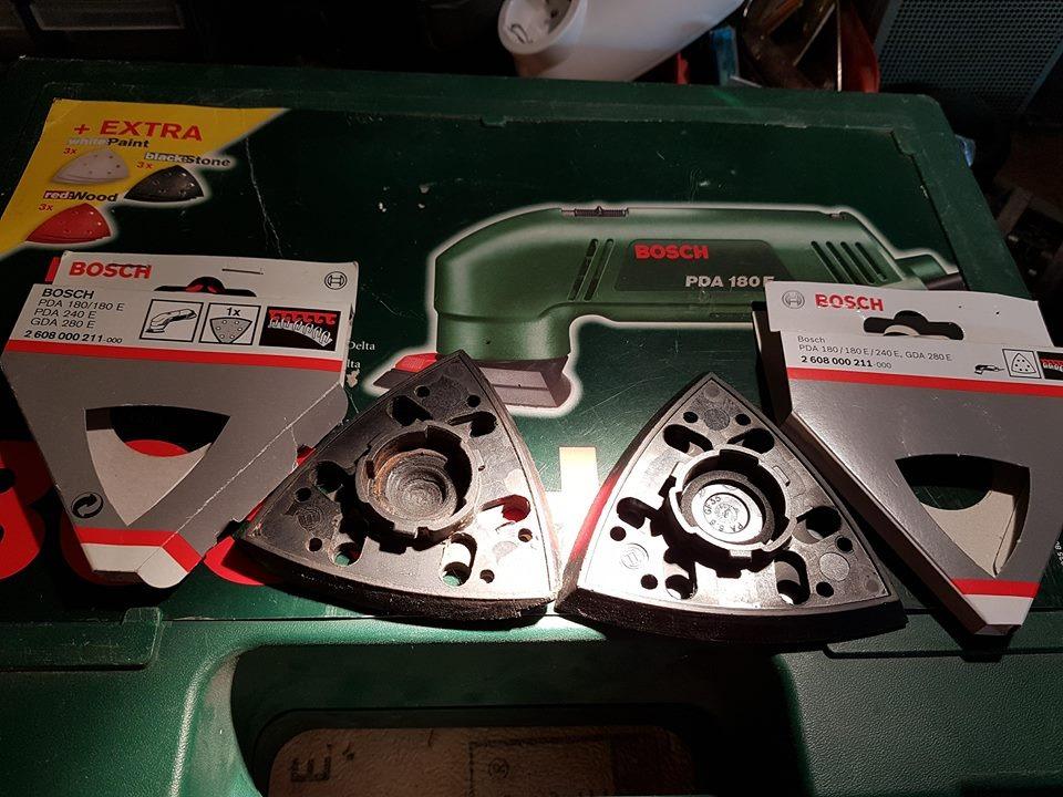 Bosch plateau de ponçage ponceuse vibrante auto-agrippant 1 pc