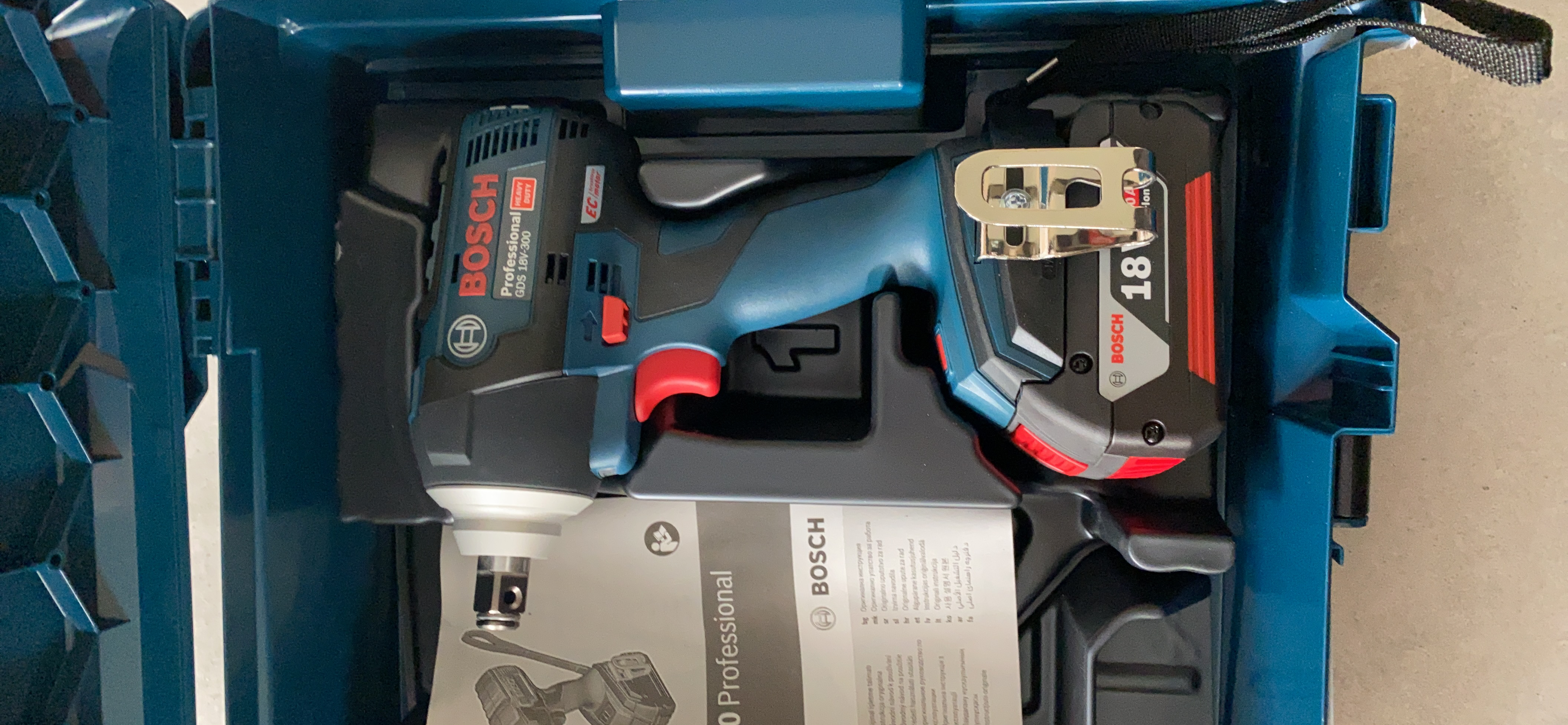 Bosch GDS 18V-300 boulonneuse 18V 300 Nm nue L-BOXX