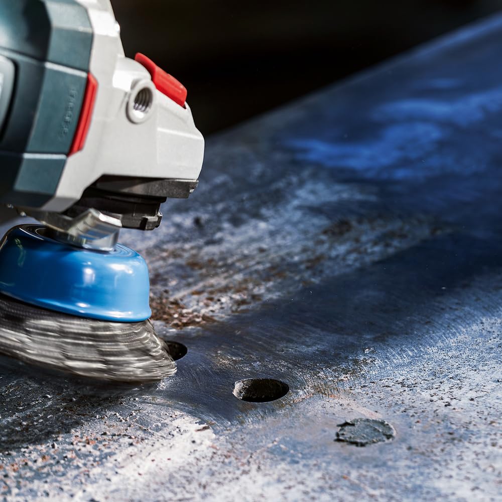 Bosch Pro Steel brosse boisseau acier 75 mm M14