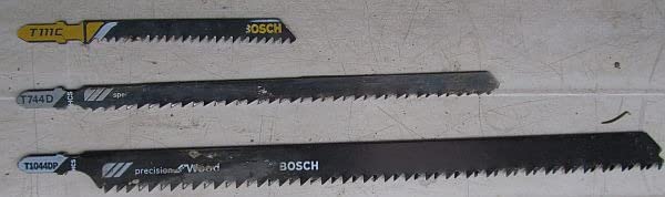Bosch T1044DP Lames Scie Sauteuse Bois 5-150 mm 3 pcs